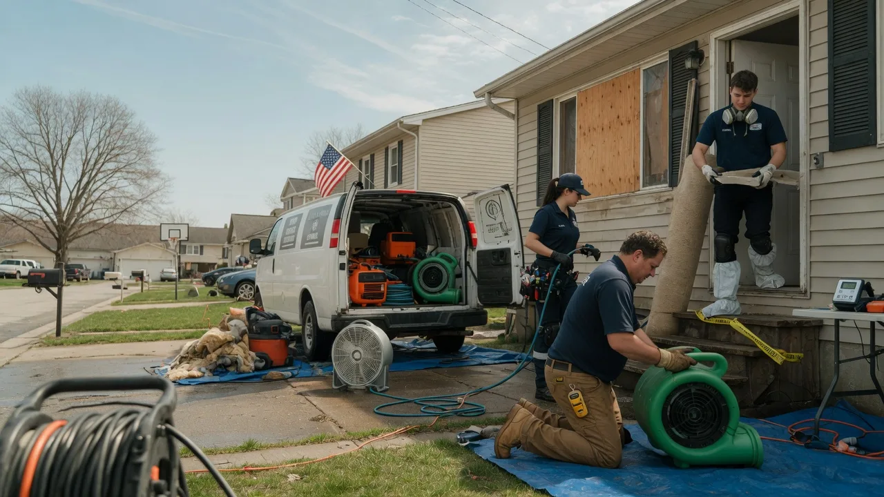 Water Damage Restoration in Greensburg, PA near me